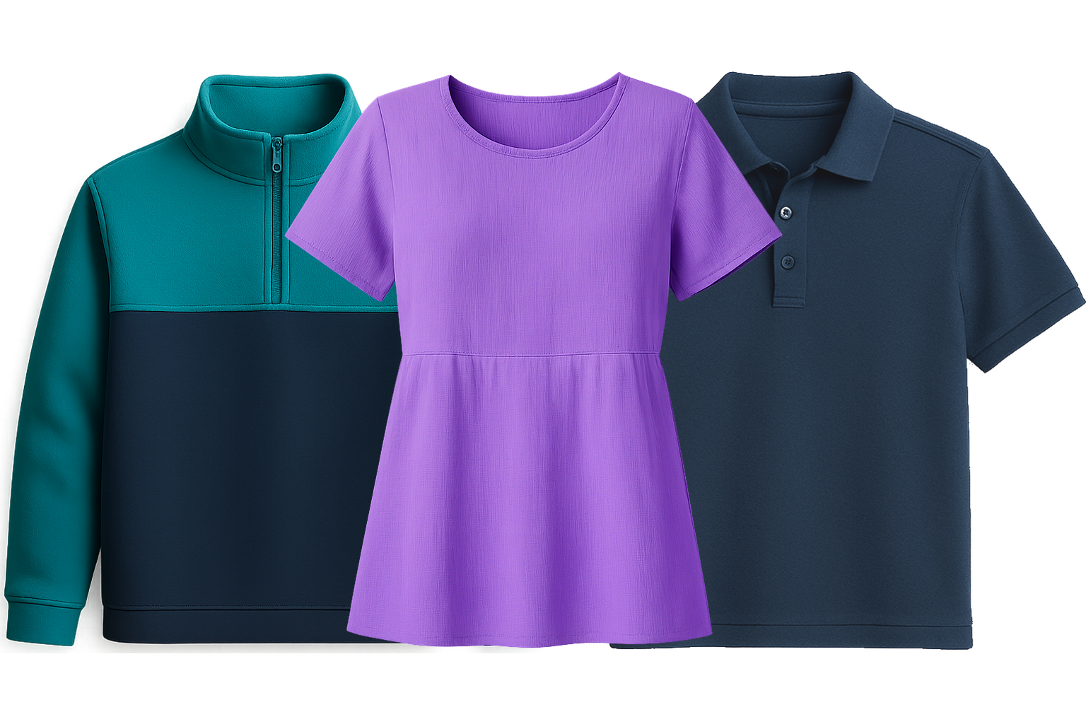 Pólók, felsők, vékony ruhadarabok