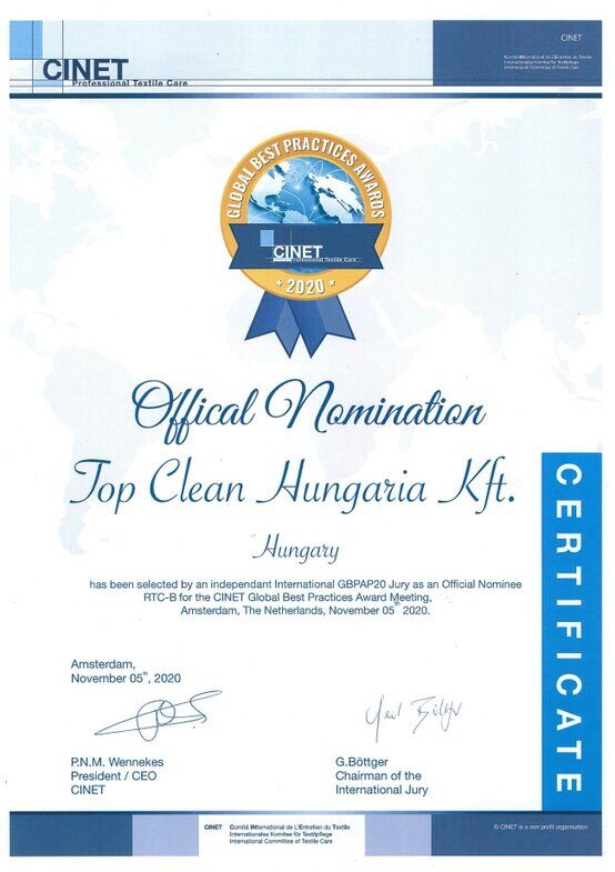 2020 - GLOBAL BEST PRACTICE AWARD